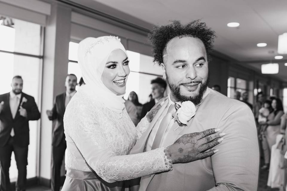 Black & White Wedding 1