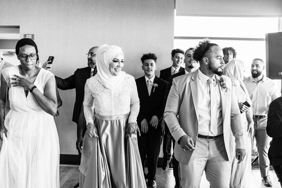 Black & White Wedding 4