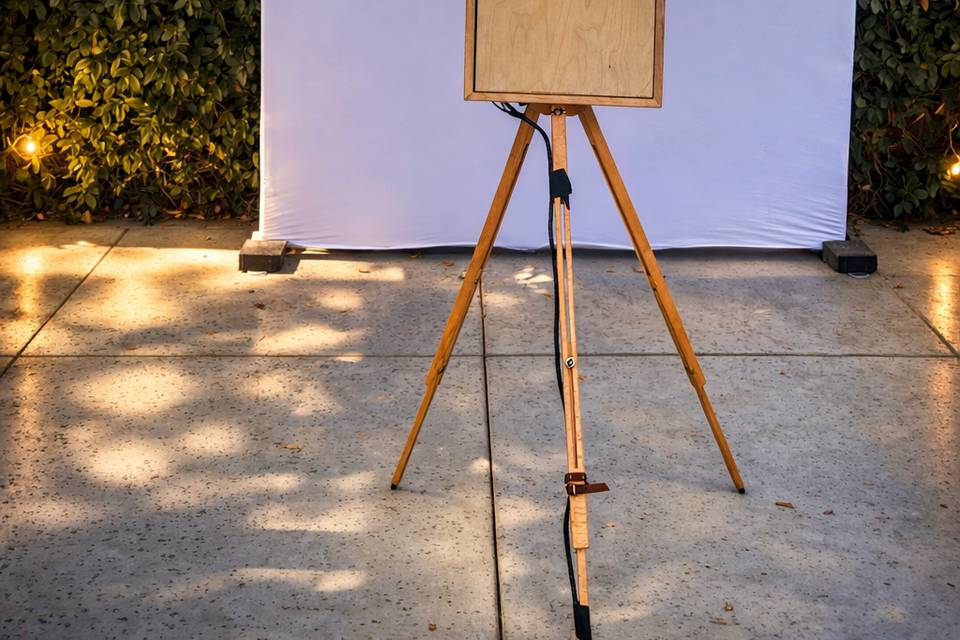 Traditional Photo Booth Setup