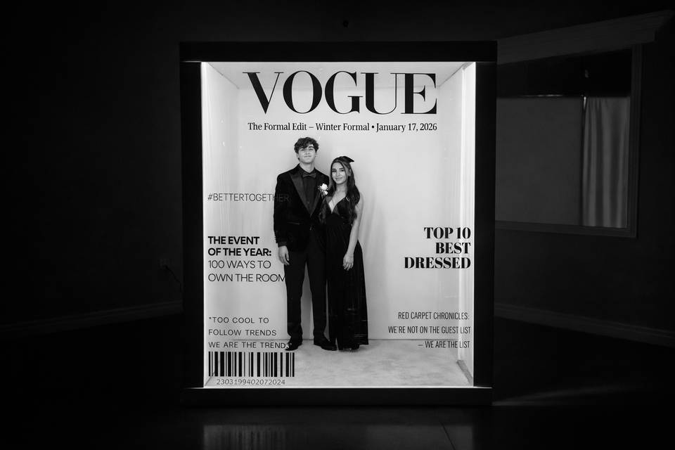 Magazine Photo Booth