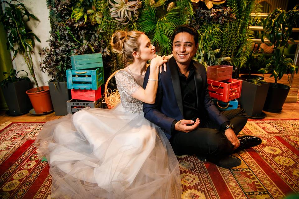 Manoj and Ekaterina