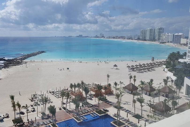 Hyatt Ziva Cancun Wedding location (private)