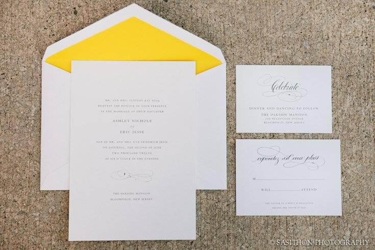 Wedding invitations