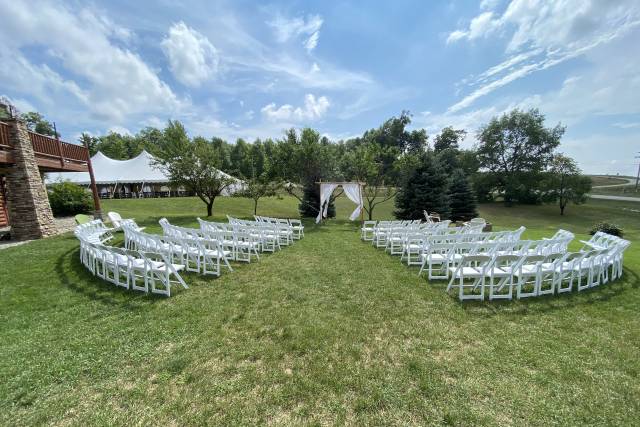 Ceremony & reception tent