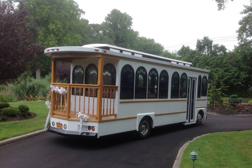 Back view of our Trolley