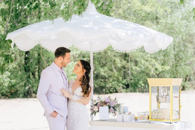 Luxe Popcorn Cart