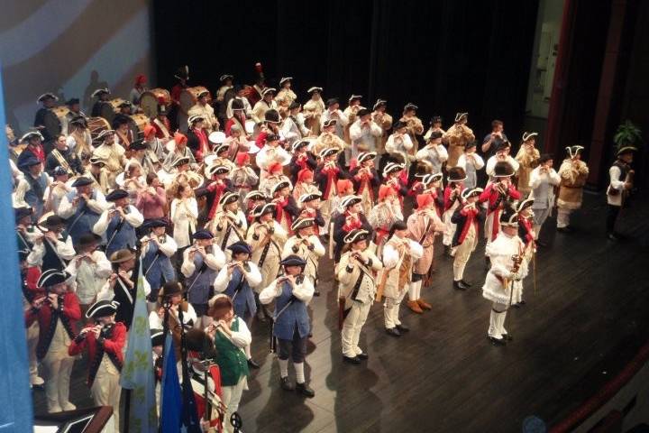 Fife & Drum Camp in Theater