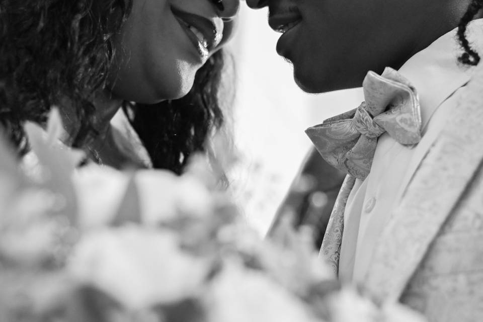 Pre ceremony portrait