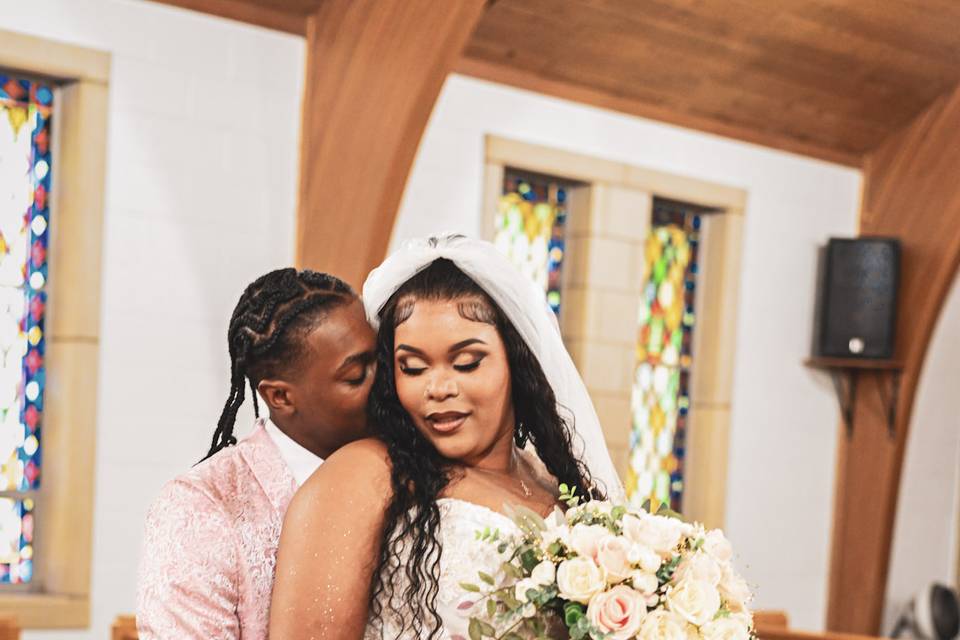 Pre ceremony portraits