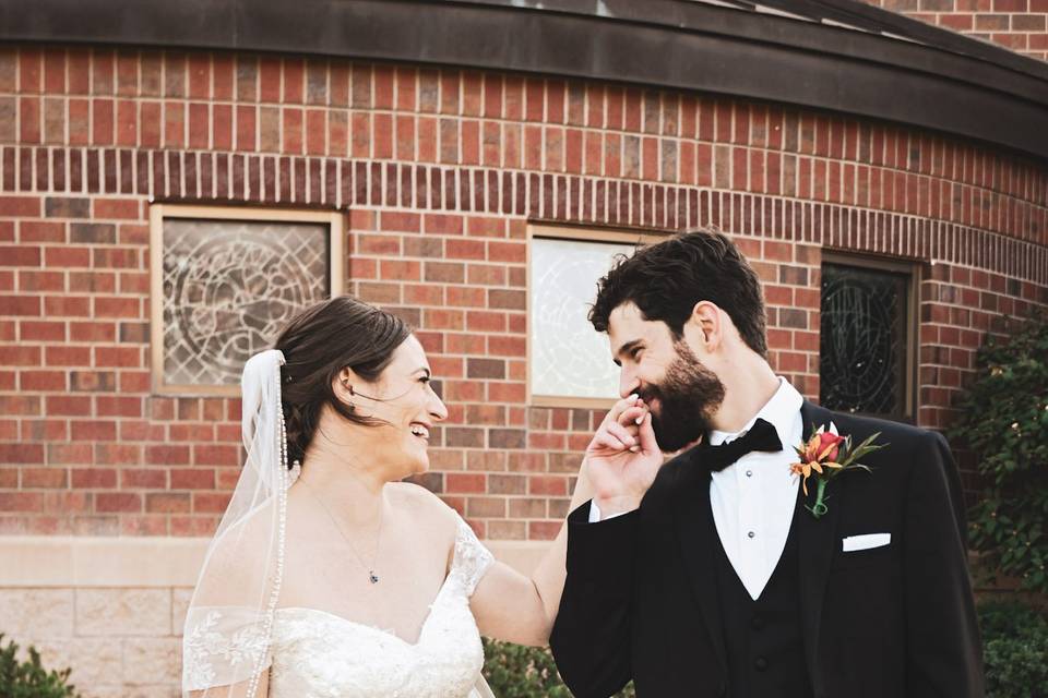 Post ceremony portraits