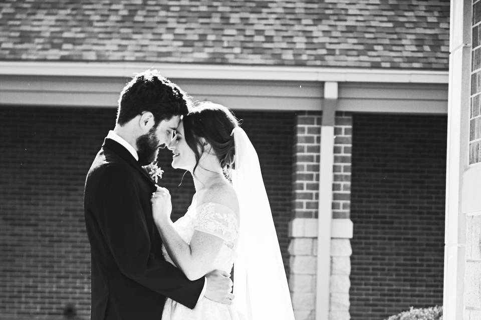 Post ceremony portraits