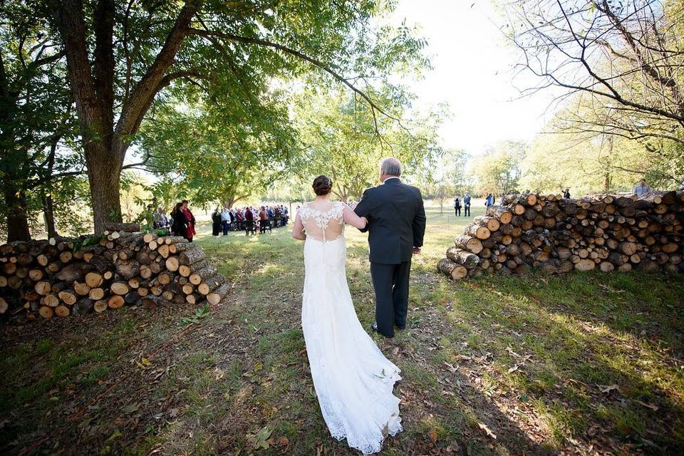 Entrance to the Pecan Grove