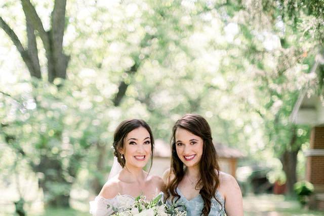 A Bride and her Maid of Honor