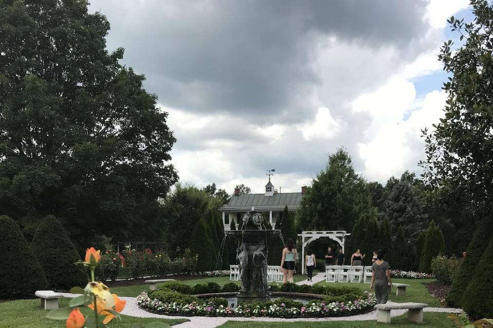 Rose Garden Wedding