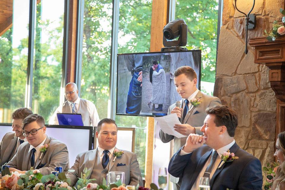 Best Man Speech & Wedding DJ