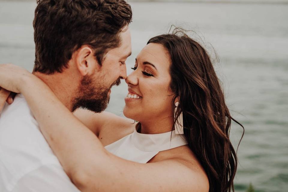 Bride hair and makeup