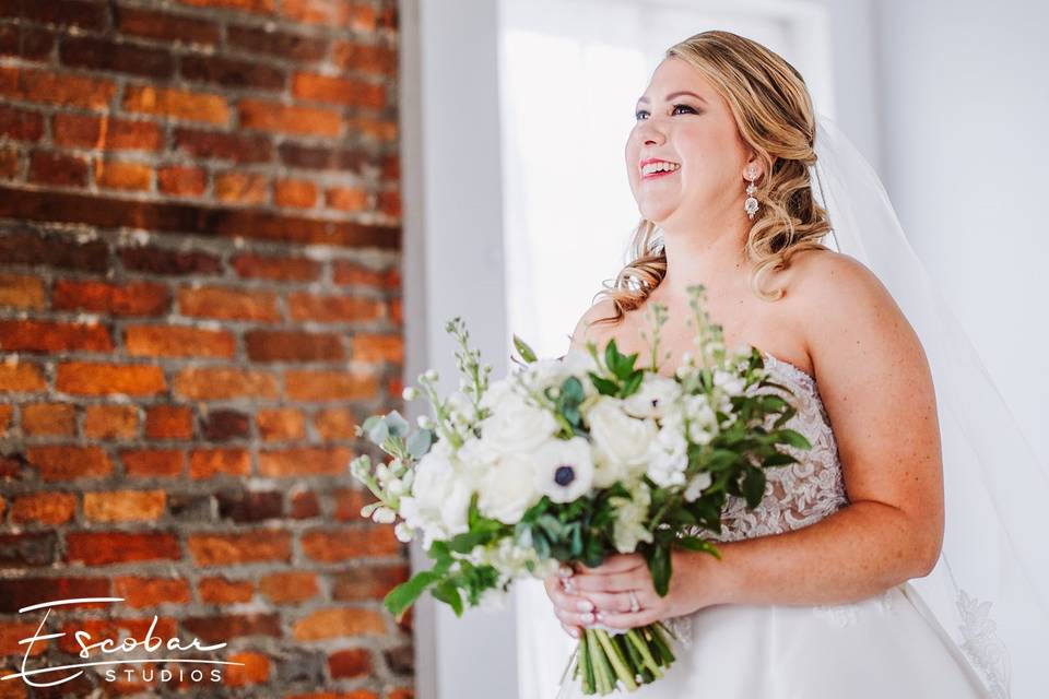 Wedding Day hair and makeup