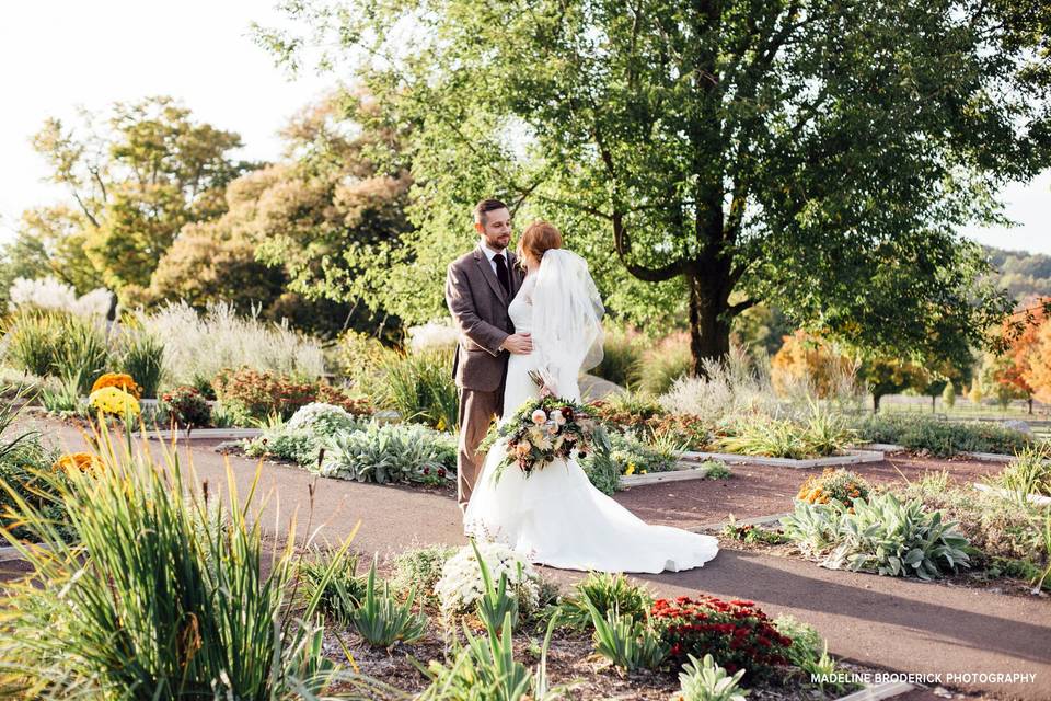 Wedding kiss