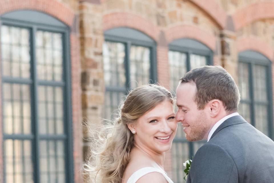 Wedding kiss