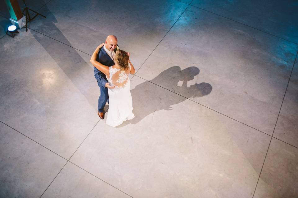 Couple dancing