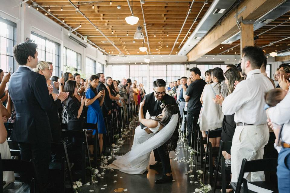 Bridal party at Castaway