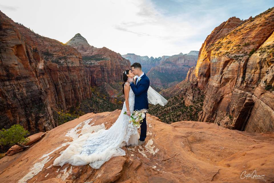 Zion National Park Bride