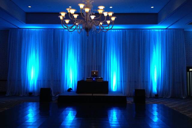 Blue lighting