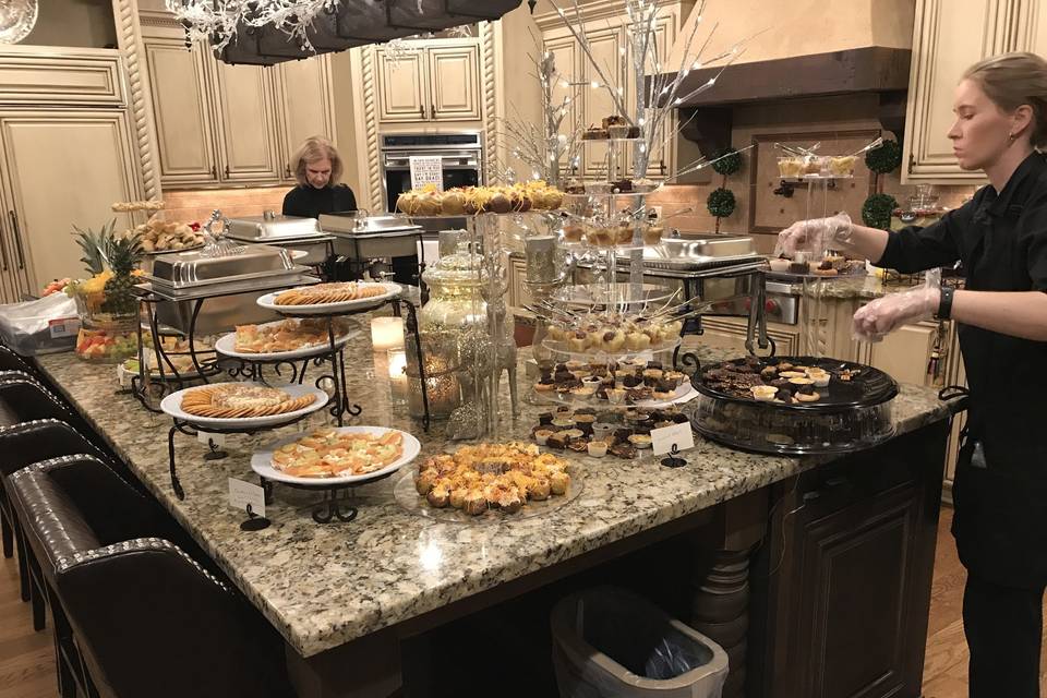 Dessert station