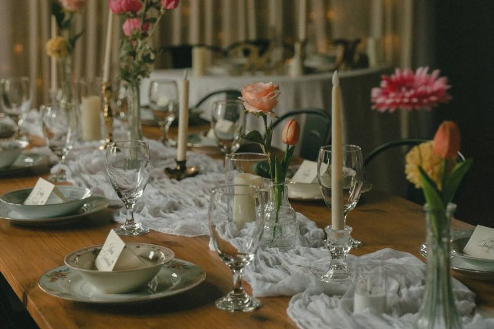 Reception setup