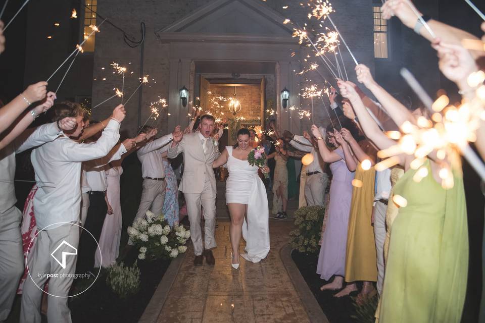 Sparkler exit