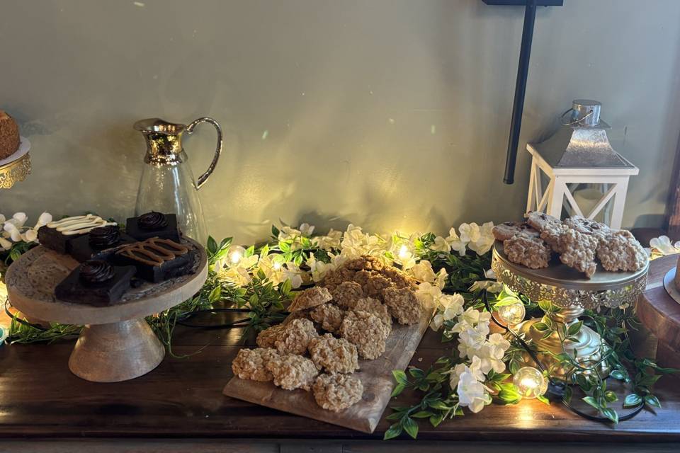 Dessert buffet