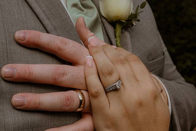 Close up of rings