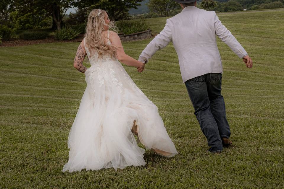 Bride and groom
