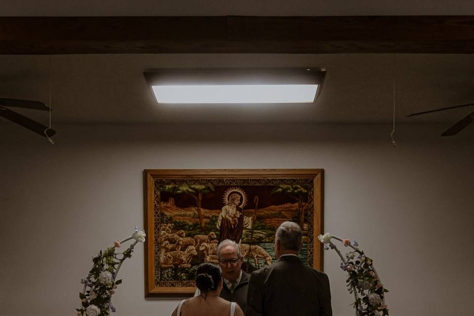Listening to pastor