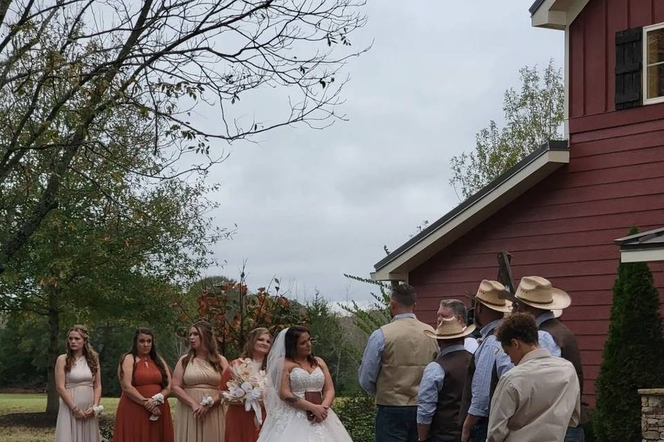 Front Barn Wedding