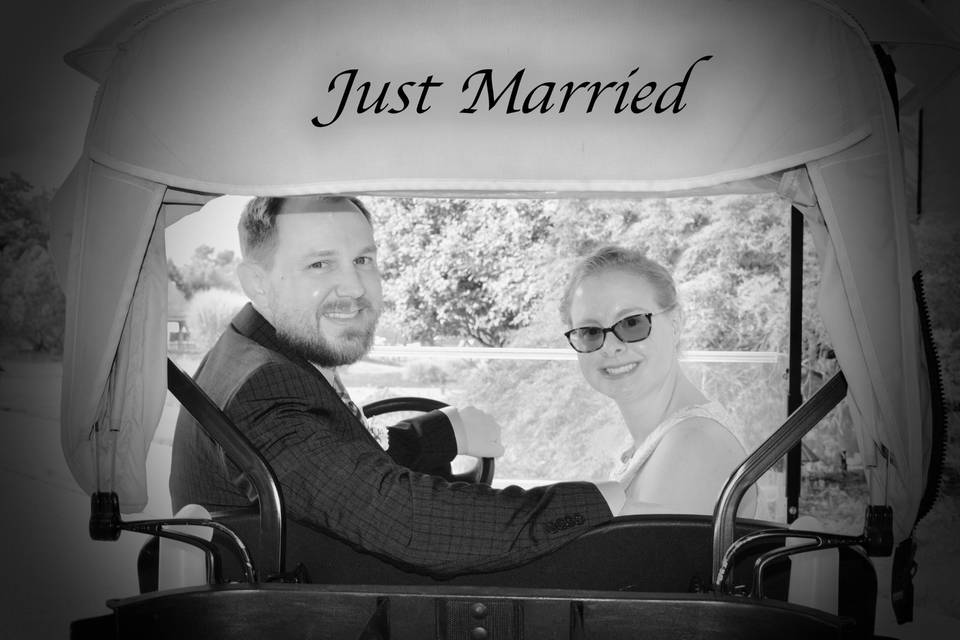 Just married