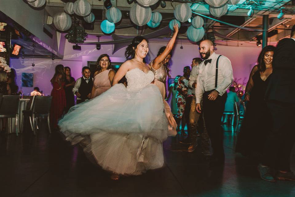 Dancing couple