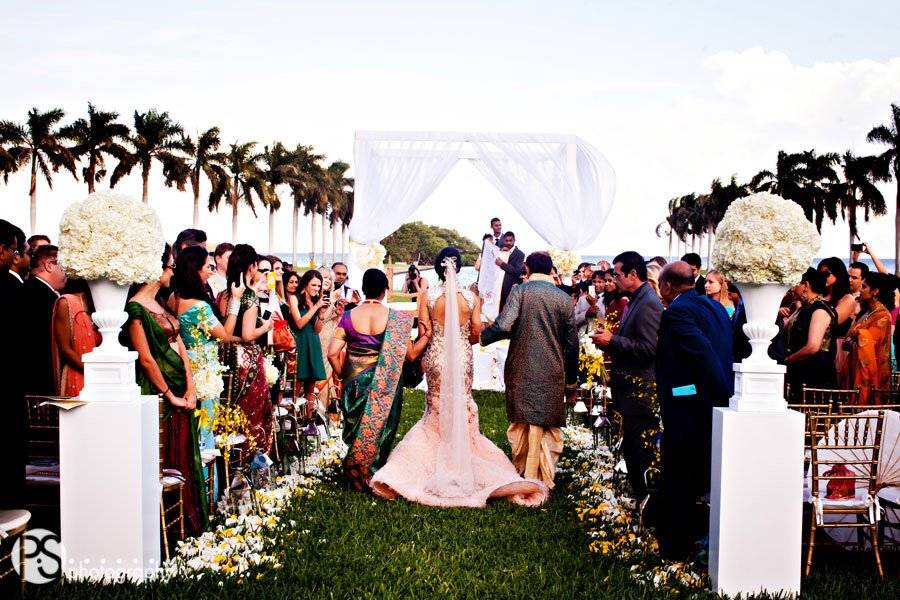 Wedding procession