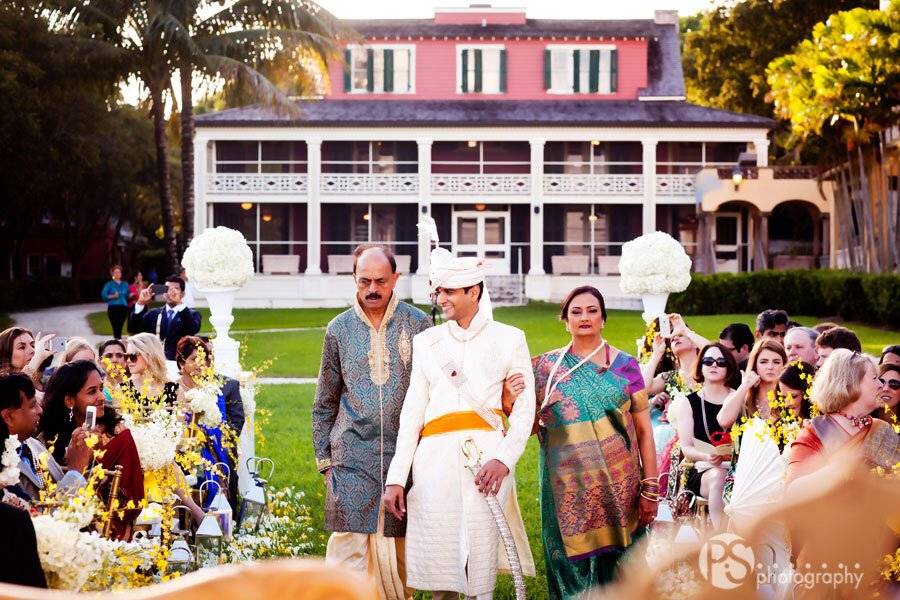 Wedding procession