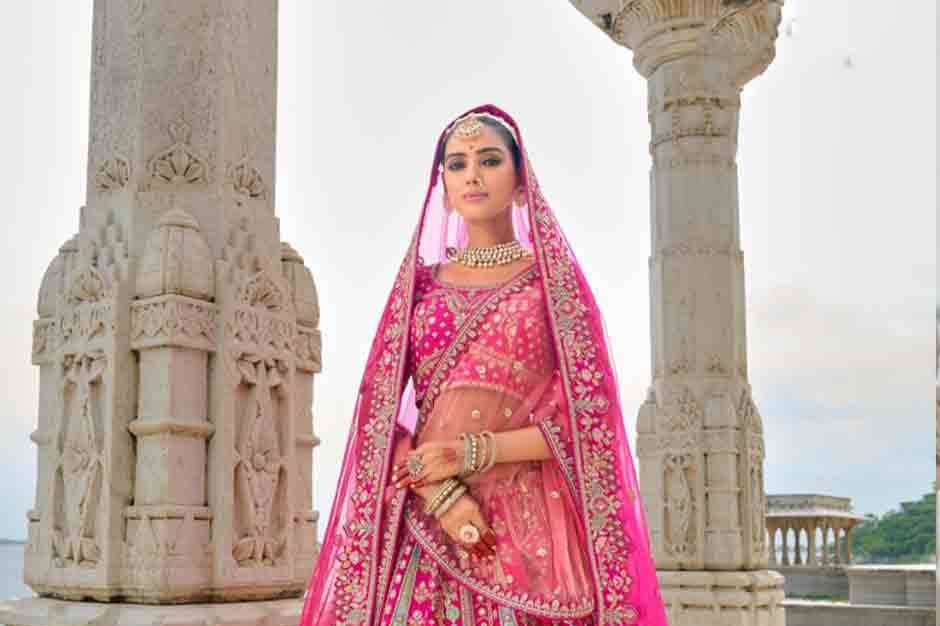 Bridal Rani Lehenga