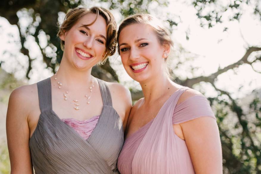 Lovely, ethereal bridesmaids