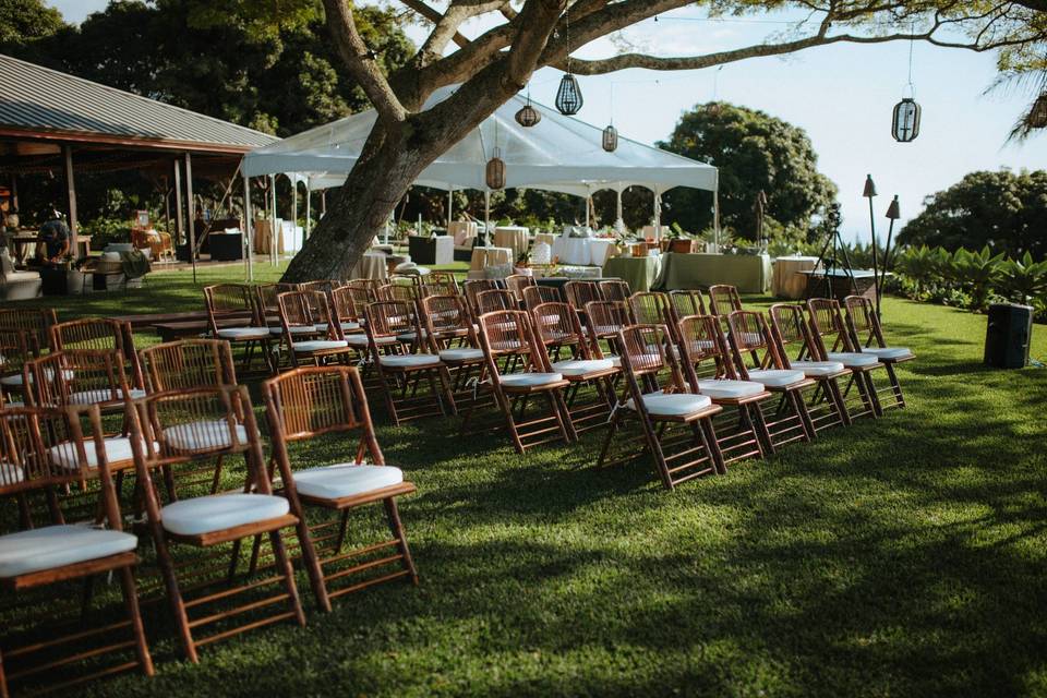 Great Lawn Ceremony Set-Up