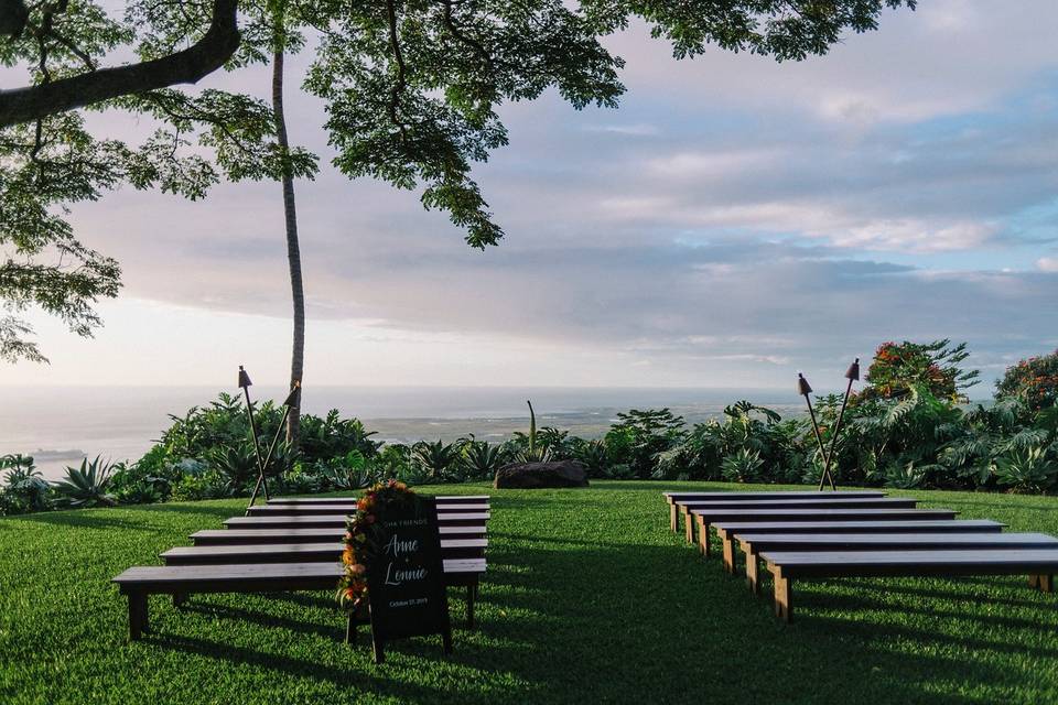 Great Lawn Sunset Ceremony