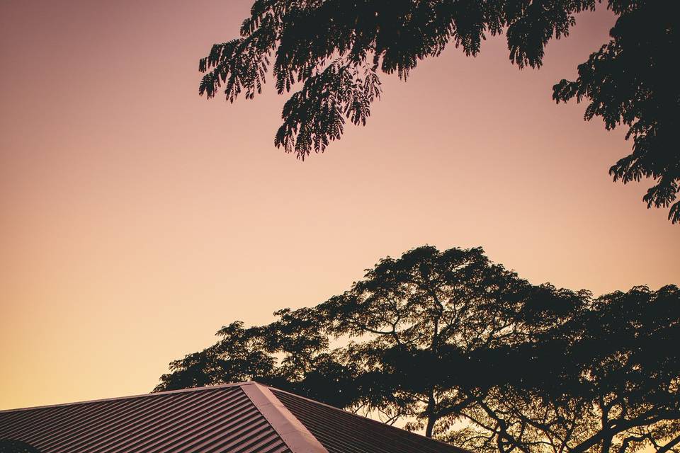 The Pavilion at Sunset