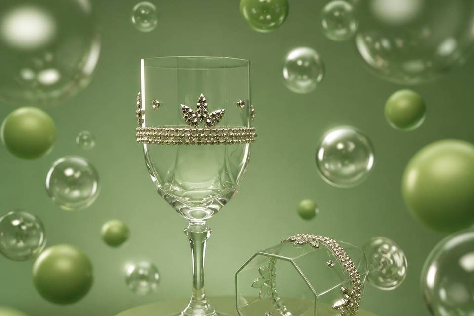 Bohemian Octagon Crystal