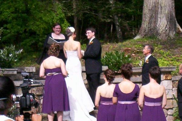 Borek/Wolfe wedding on Sugarloaf Mountain - Strong Mansion, Frederick