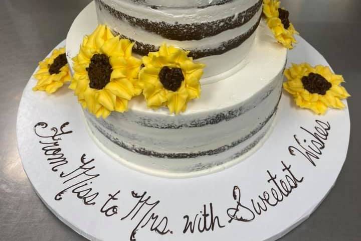 Buttercream Sunflowers