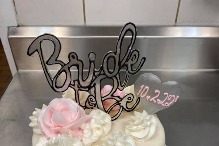 Bride to Be Cake
