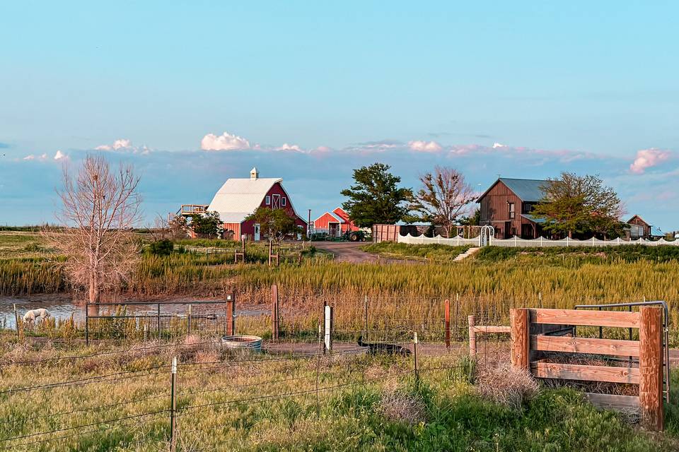 West view of the Ranch