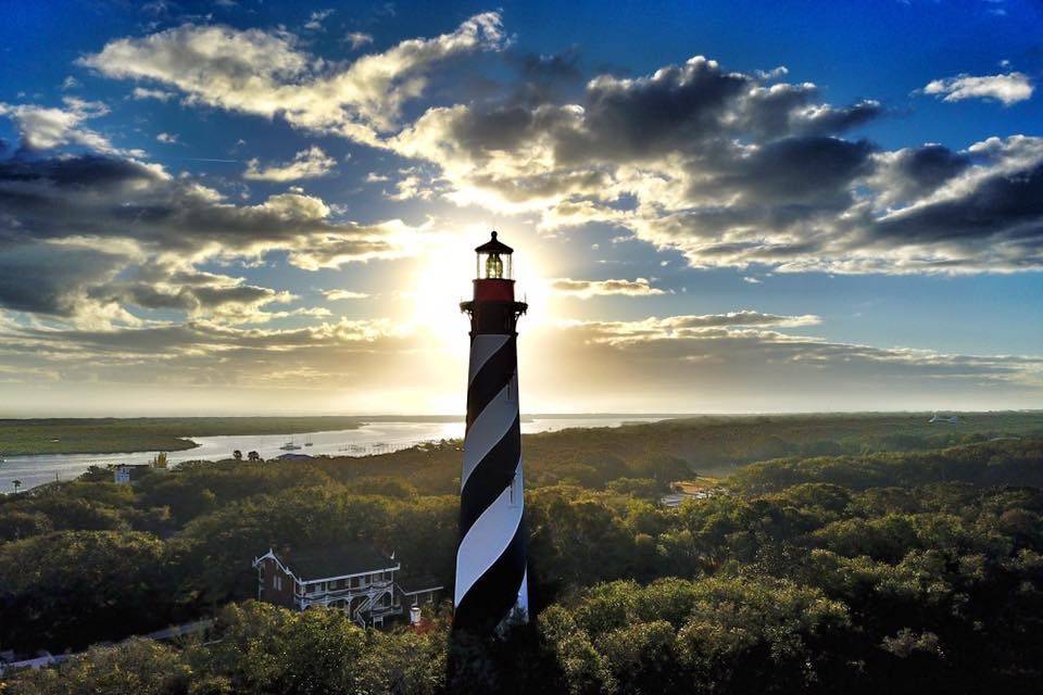St. Augustine Lighthouse at Sunrise